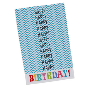 Birthday! Printed Dishtowel