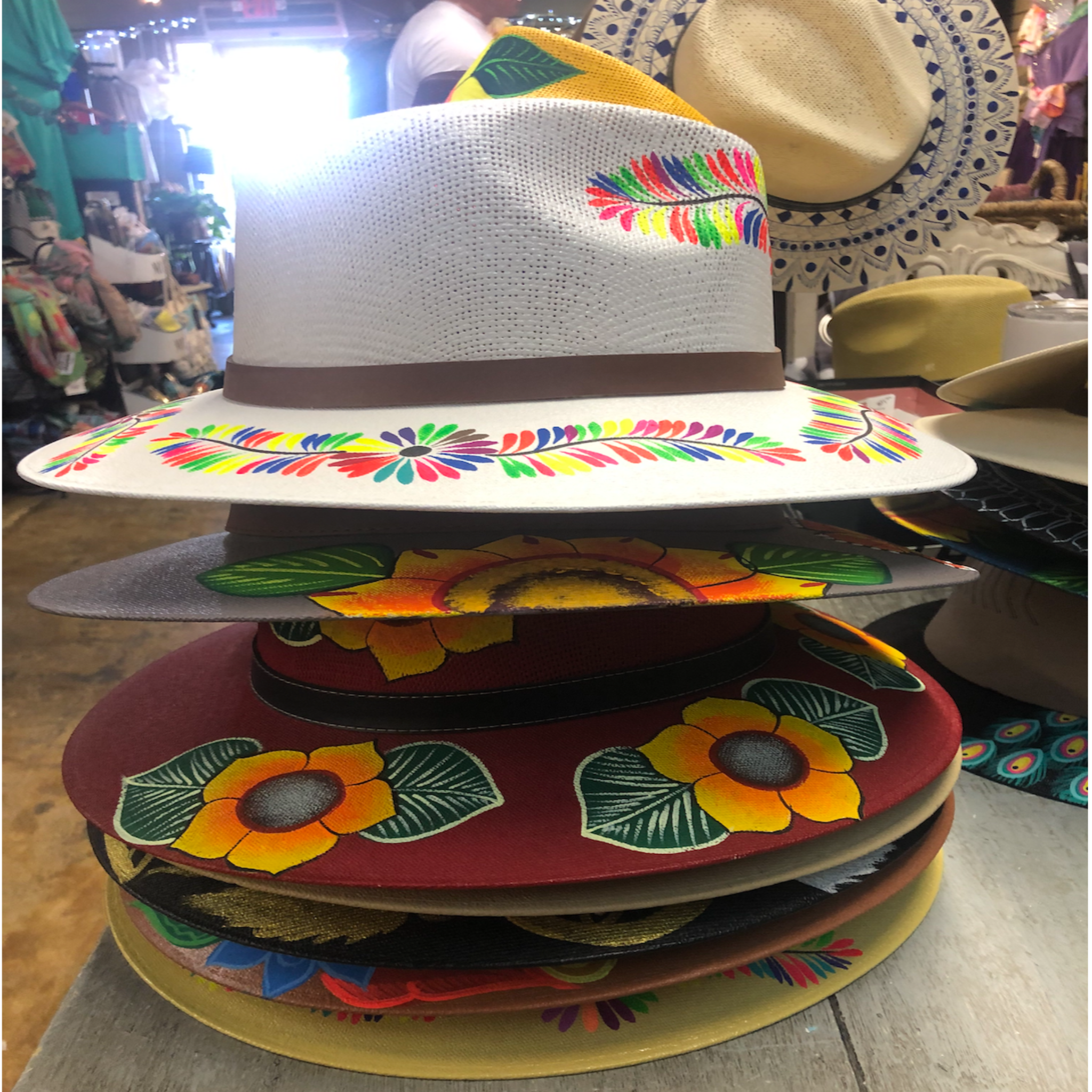 Gerardo's Painted Hats