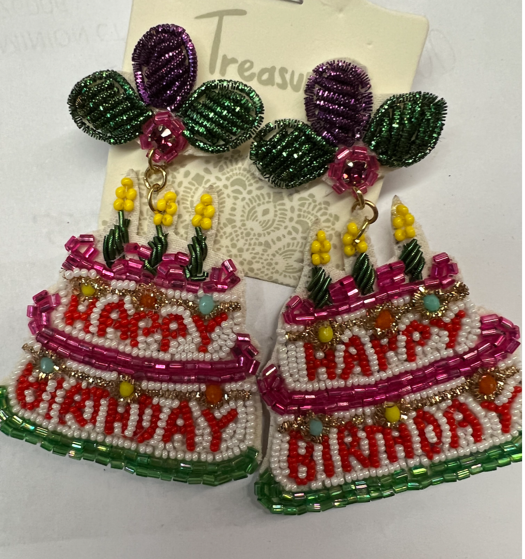 Birthday Earrings