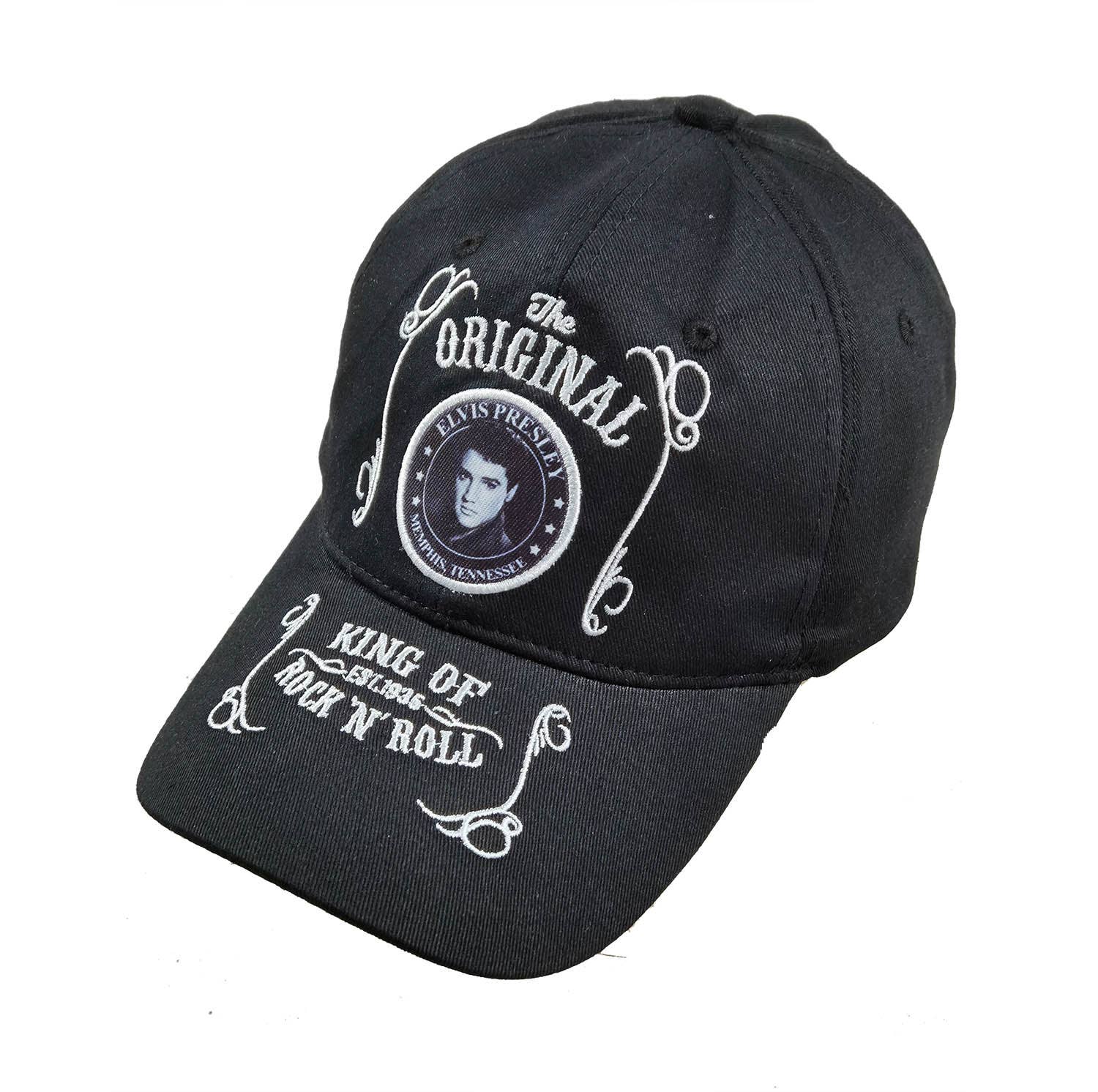 Elvis Cap/Hat - Black & White Established