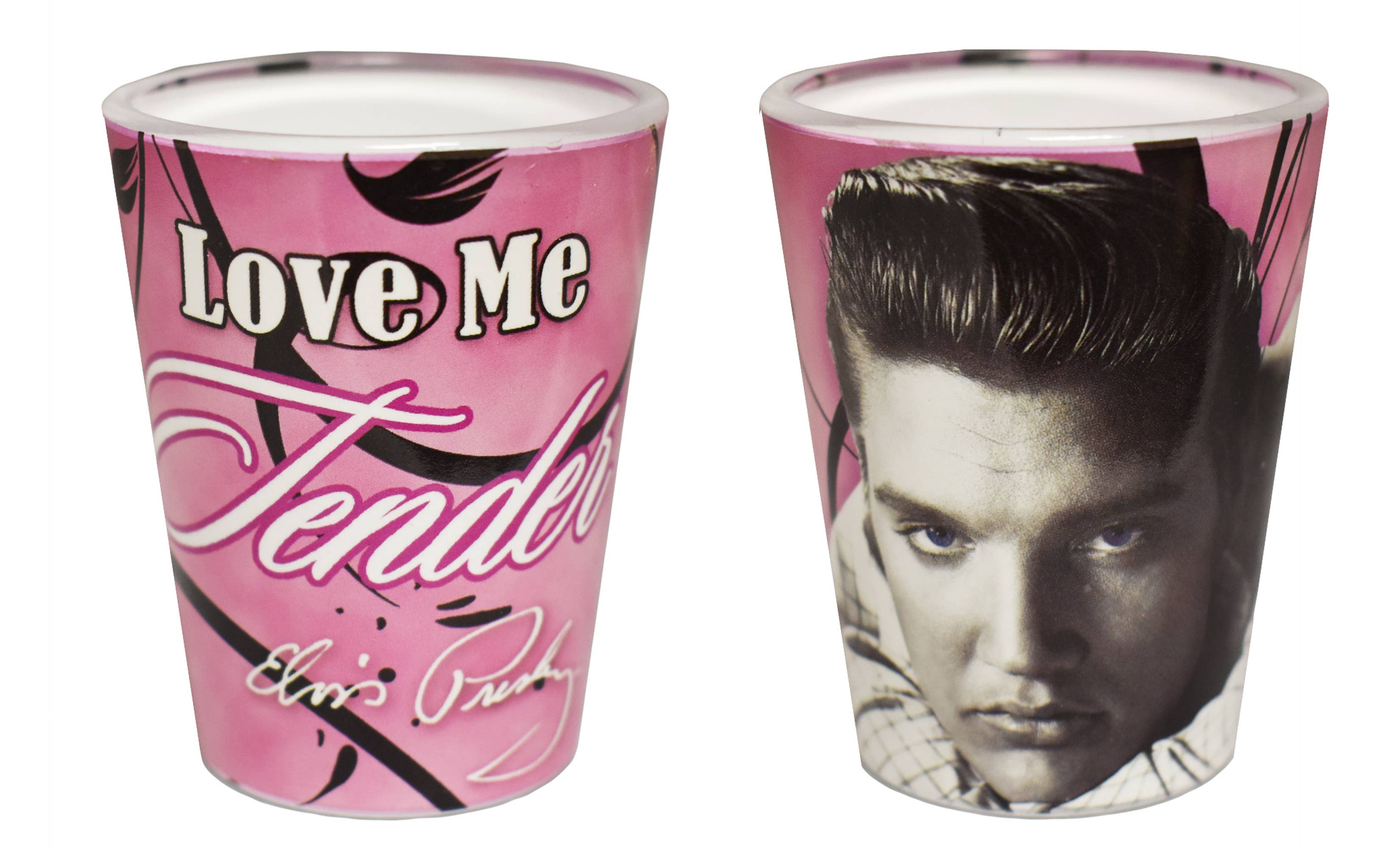 Elvis Shot Glass - Love Me Tender