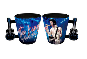 Elvis Shot Glass with guitar handle.