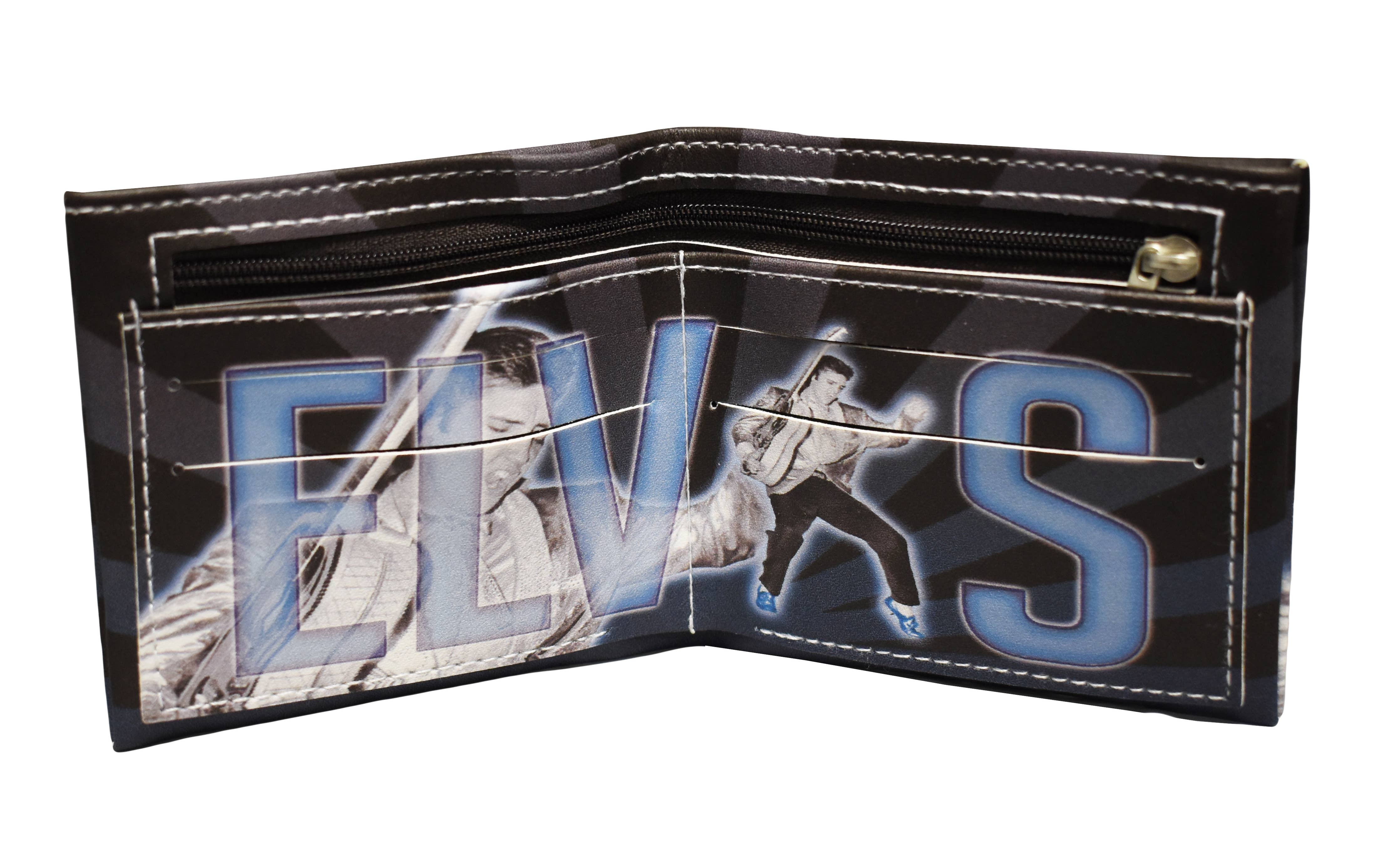 Elvis Wallet - Blue Suede Shoes