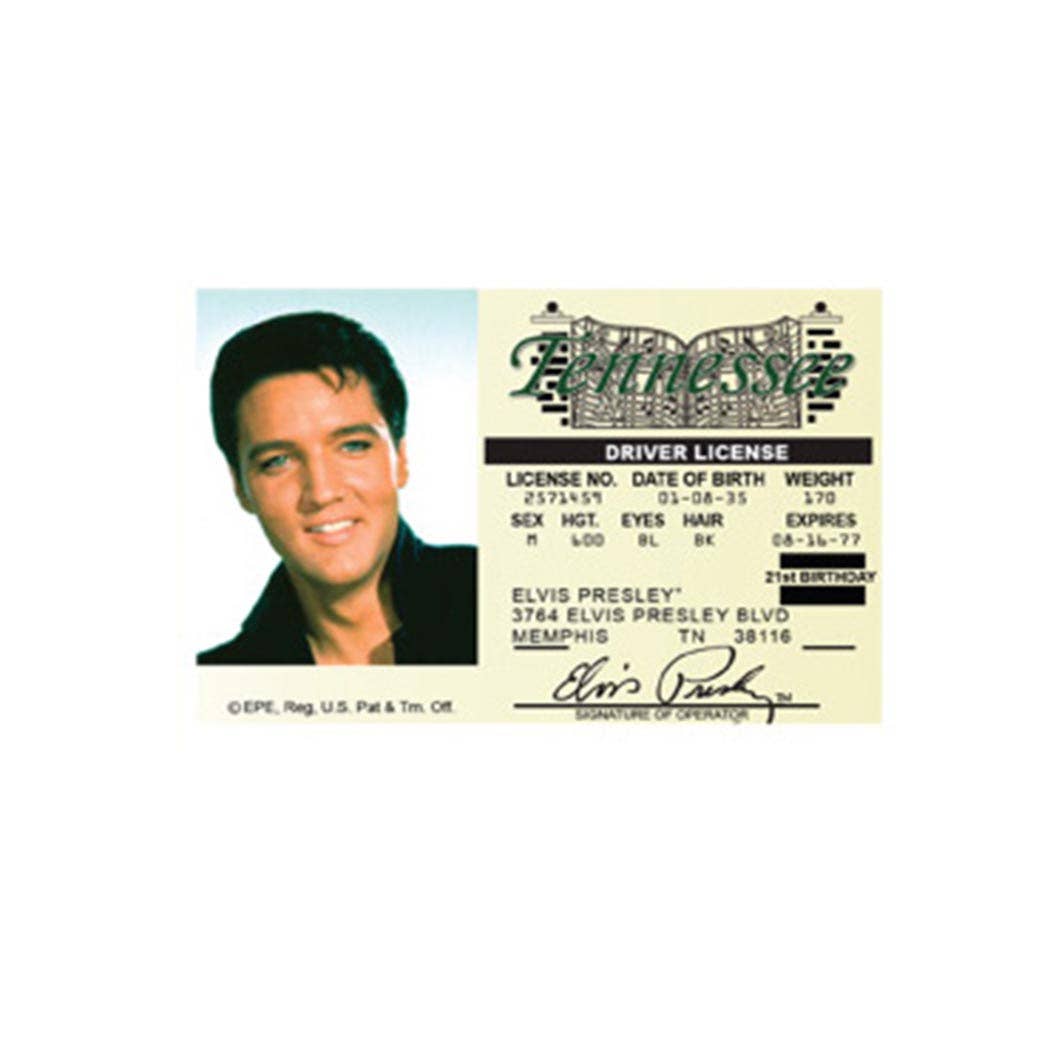 Elvis Magnet - Driver's License
