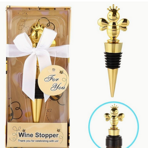Little Bee Wine Bottle Stopper