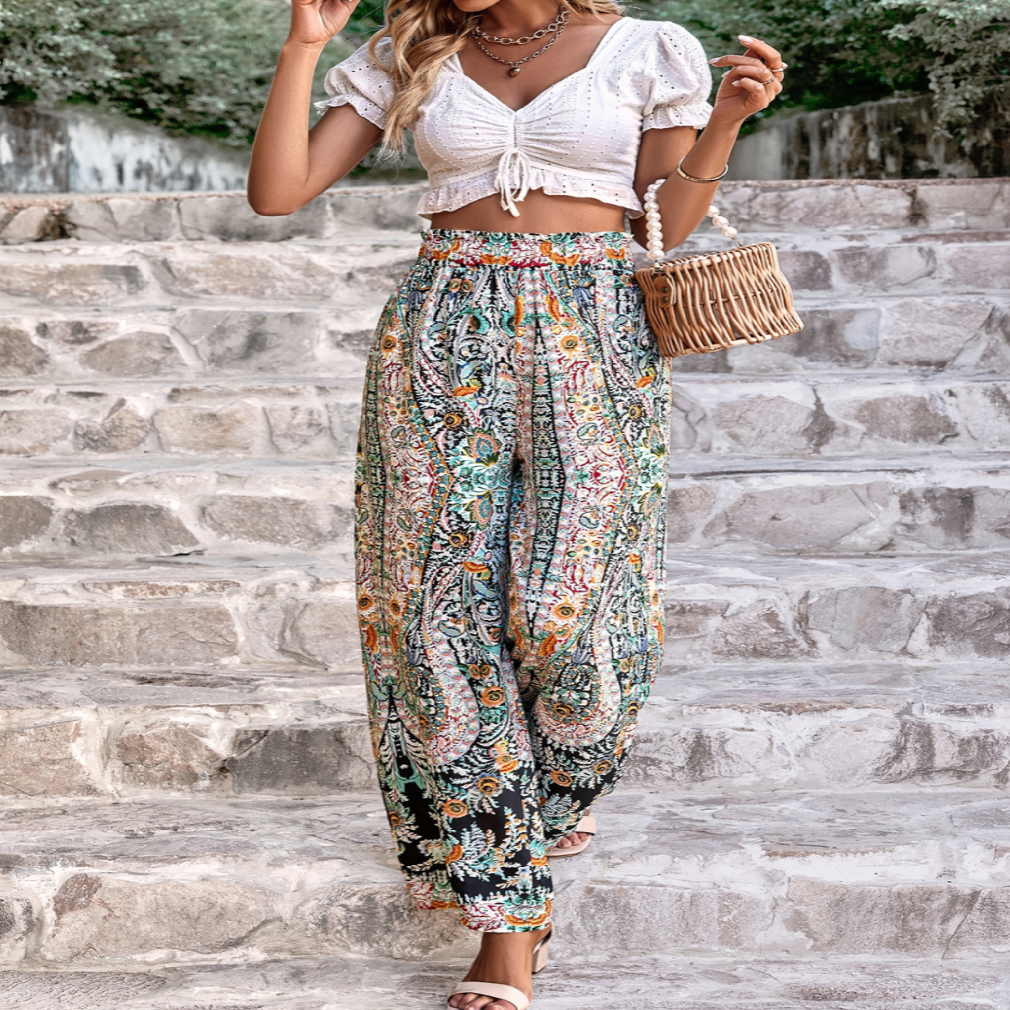 Colorful Palazzo Pants