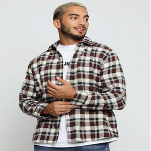 Plaid Flannel Check Shirt