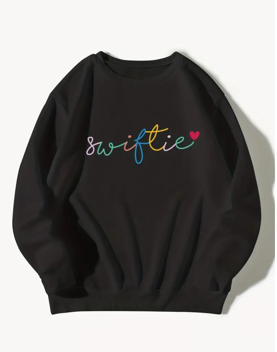 SWIFTIE Print Sweatshirt