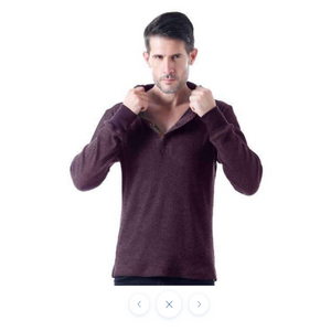 MAD HOODED HENLEY SHIRT
