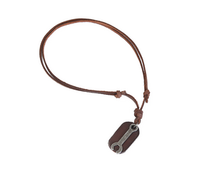 LEATHER NECKLACE