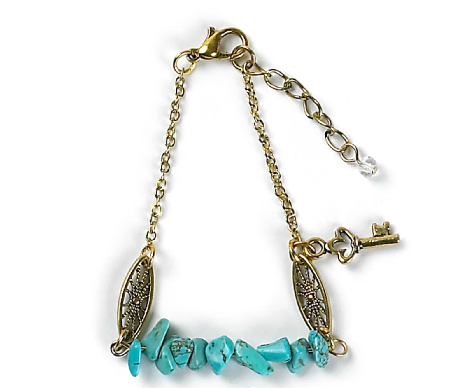 Natural Stone Necklace & Bracelet