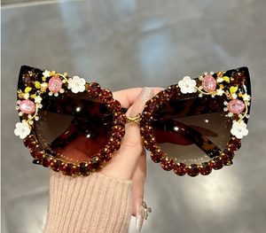 Blingy Rhinestone Sunglasses