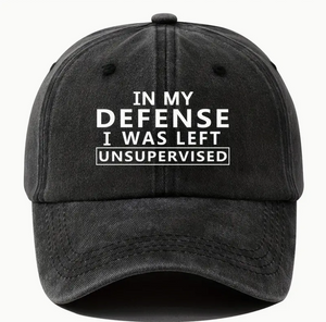 Hat In My Defense Cap