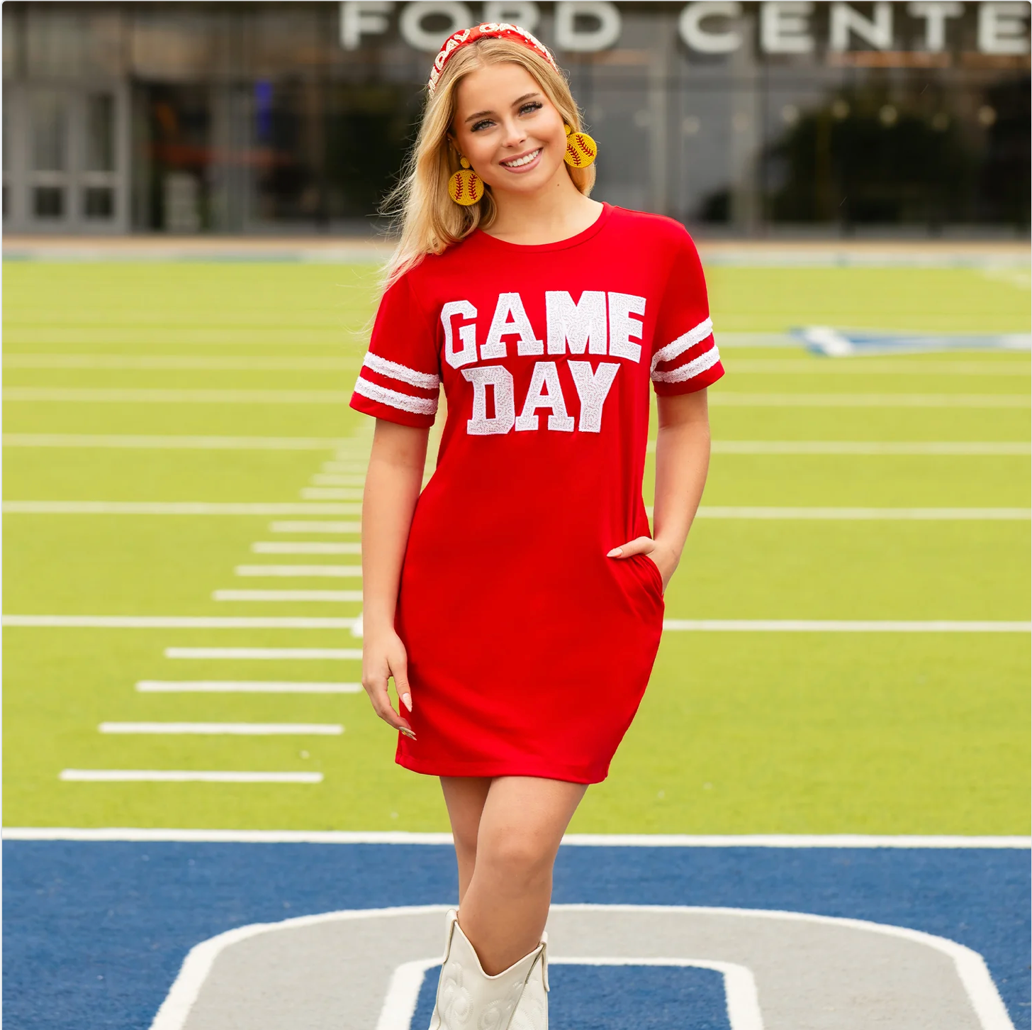 Game Day Dresses w/Bling