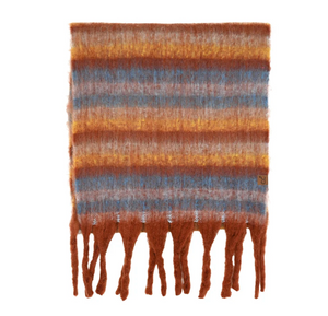 CC Scarf Horizontal Multi Color Stripe