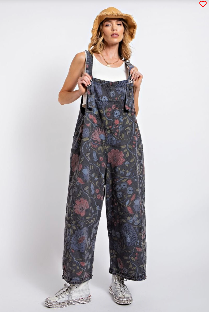 Vintage Washed Overalls