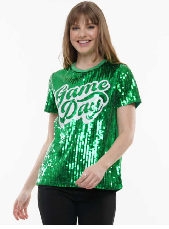 Game Day Sequin Shirts