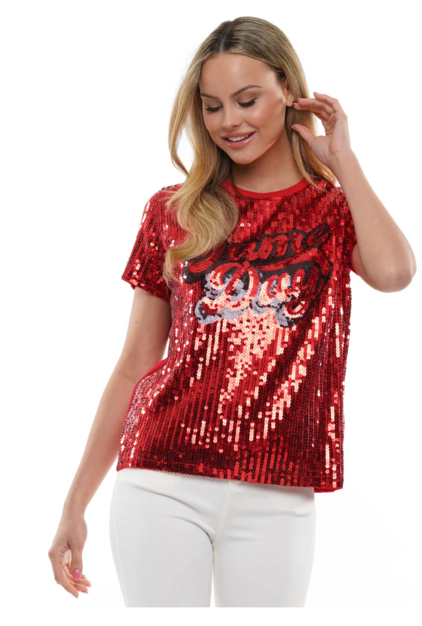 Game Day Sequin Shirts