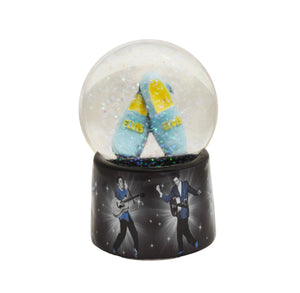 Elvis Snowglobe - Blue Suede Shoes