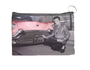 Elvis Makeup Bag - Pink Car