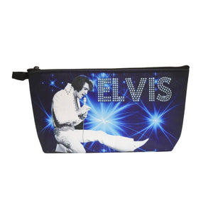 Elvis Makeup Bag - Blue Stage