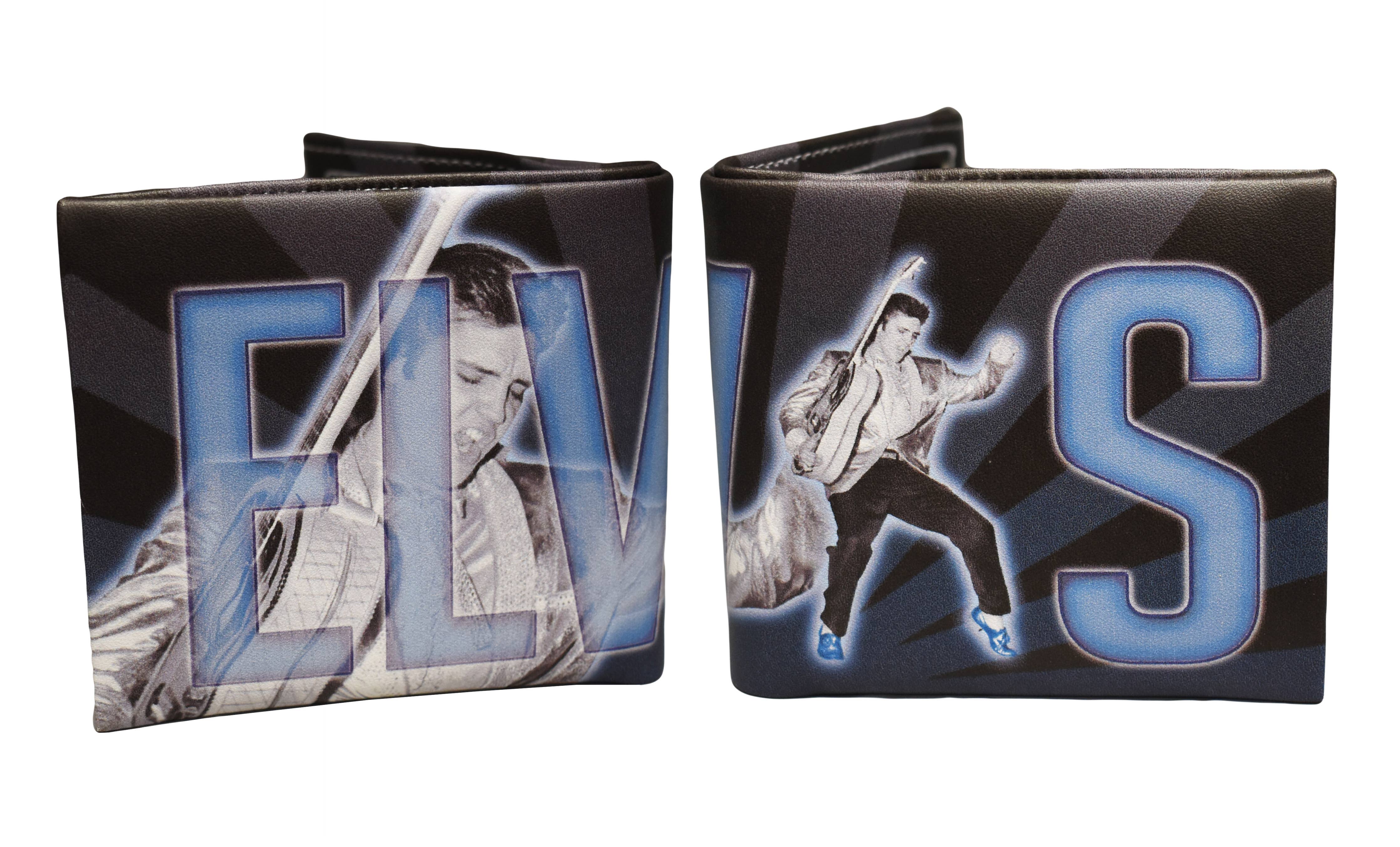 Elvis Wallet - Blue Suede Shoes