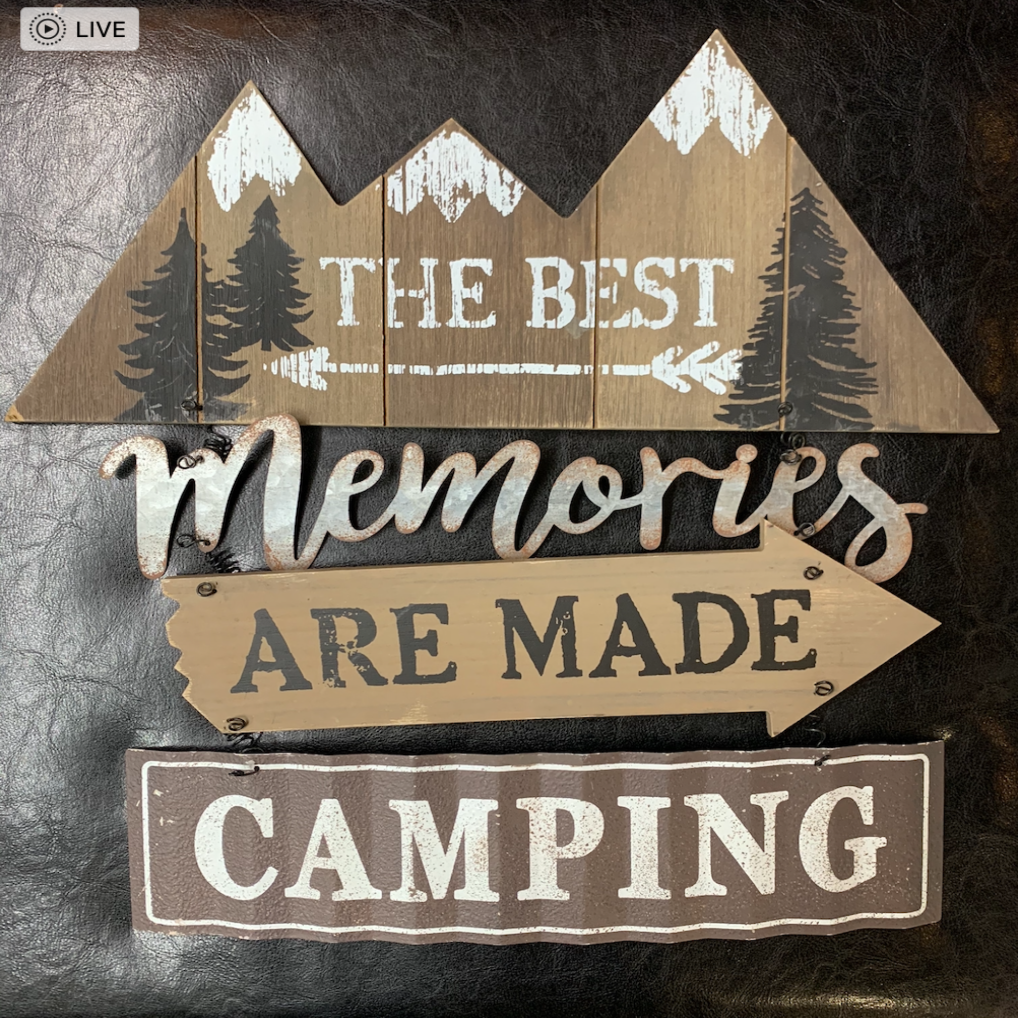 Best Memories Camping Signs
