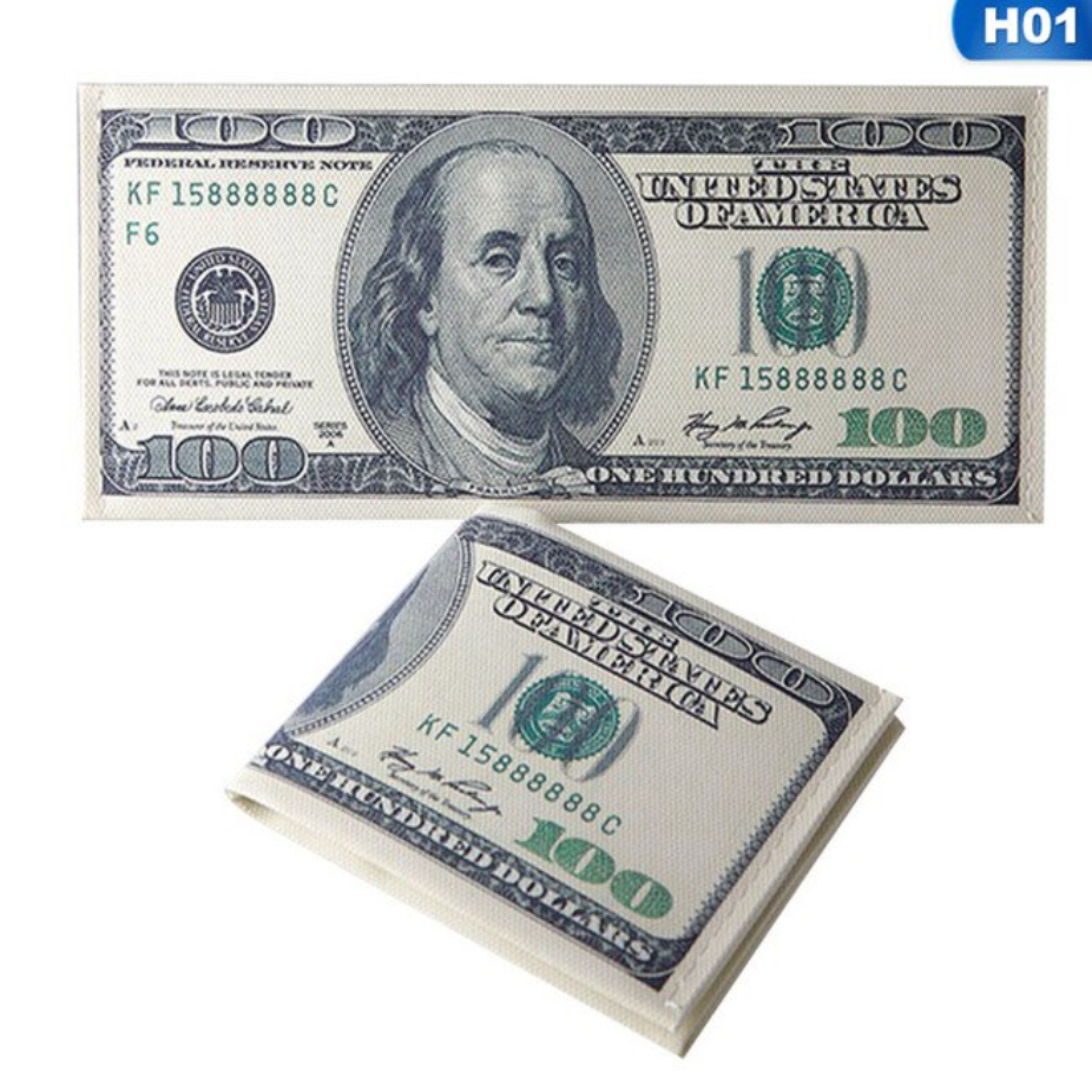 Wallet 100 Dollar Bill