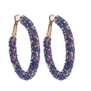 Crystal Sequin Bracelets & Earrings