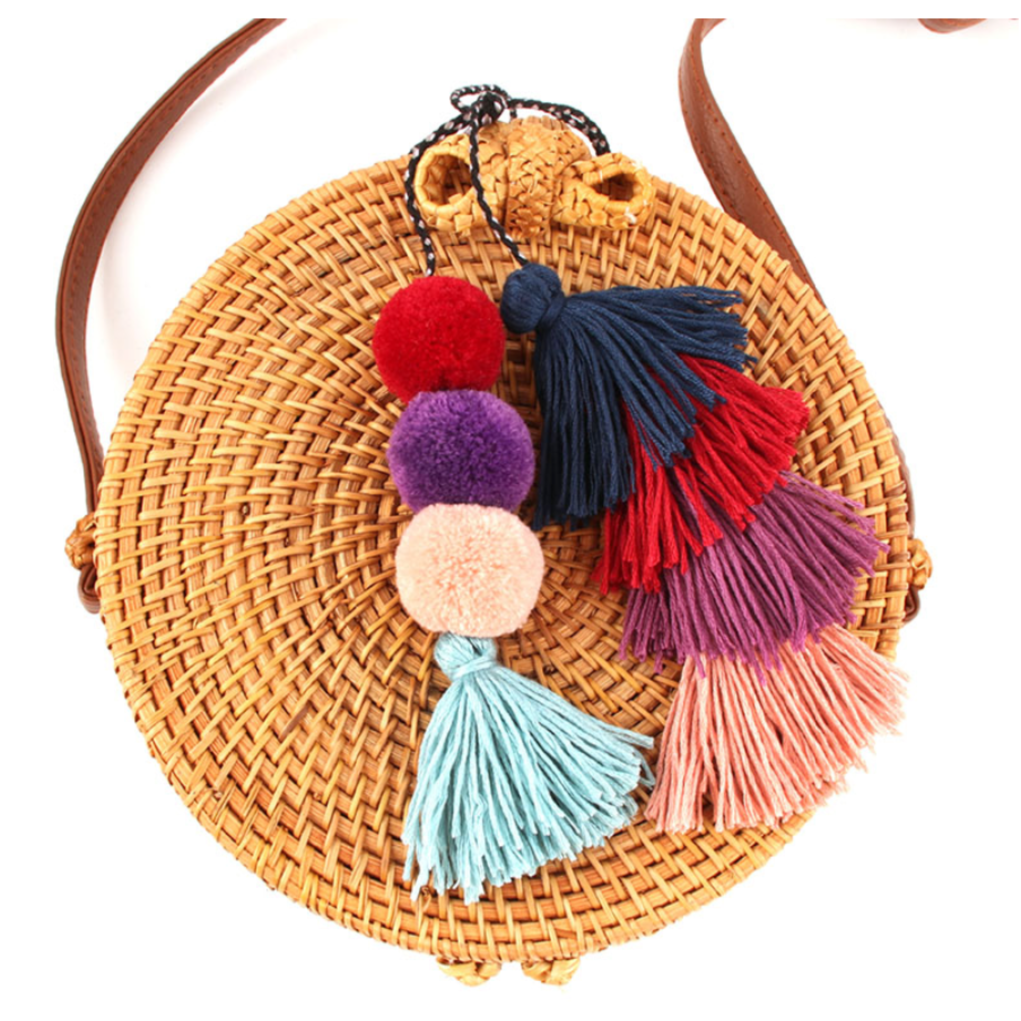 Tassel & Pom Pom Keychain Accessories