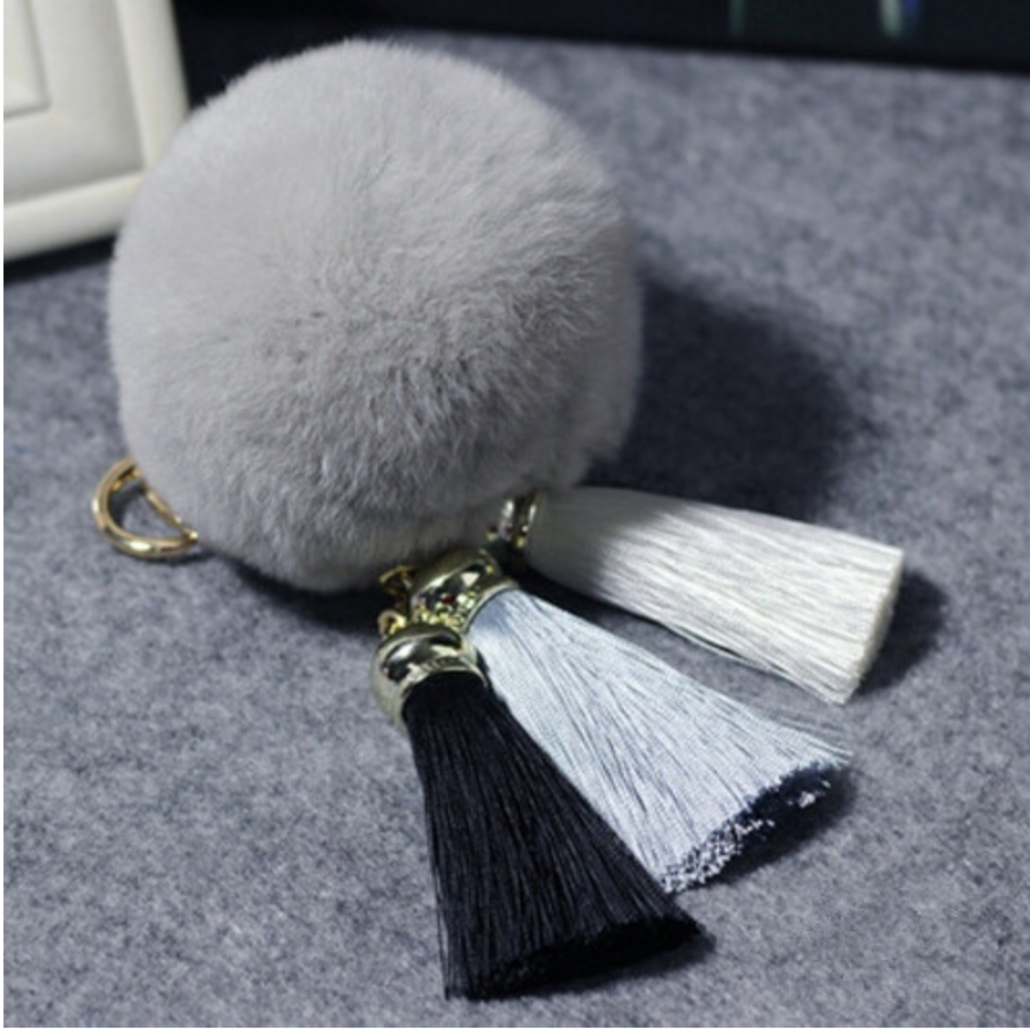 Tassel & Pom Pom Keychain Accessories