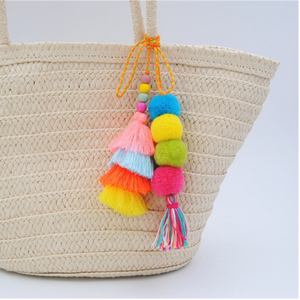 Tassel & Pom Pom Keychain Accessories