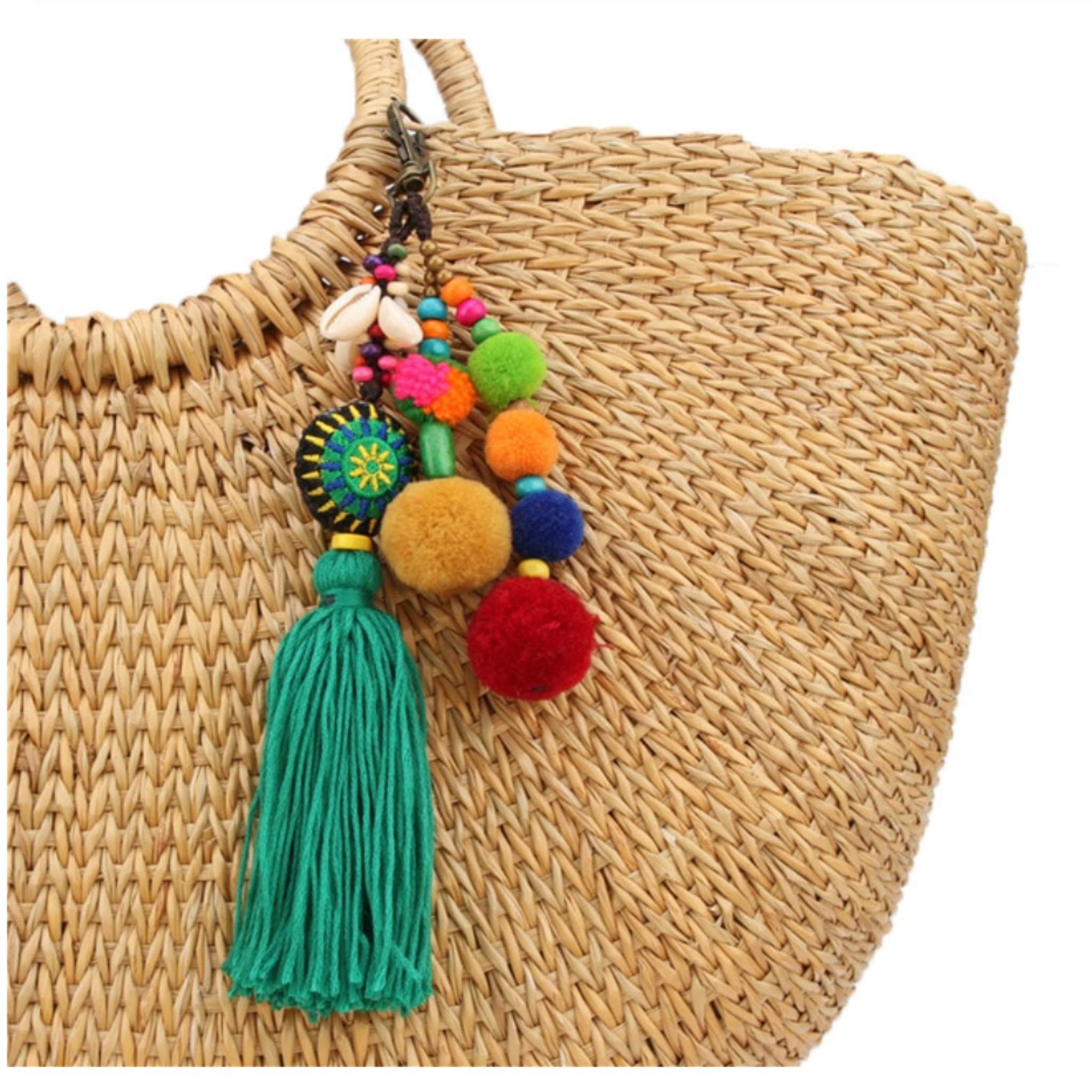 Tassel & Pom Pom Keychain Accessories