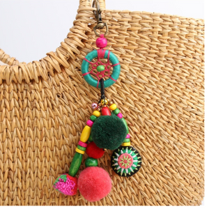 Tassel & Pom Pom Keychain Accessories