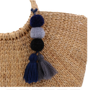 Tassel & Pom Pom Keychain Accessories