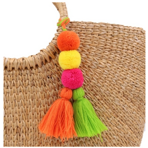 Tassel & Pom Pom Keychain Accessories