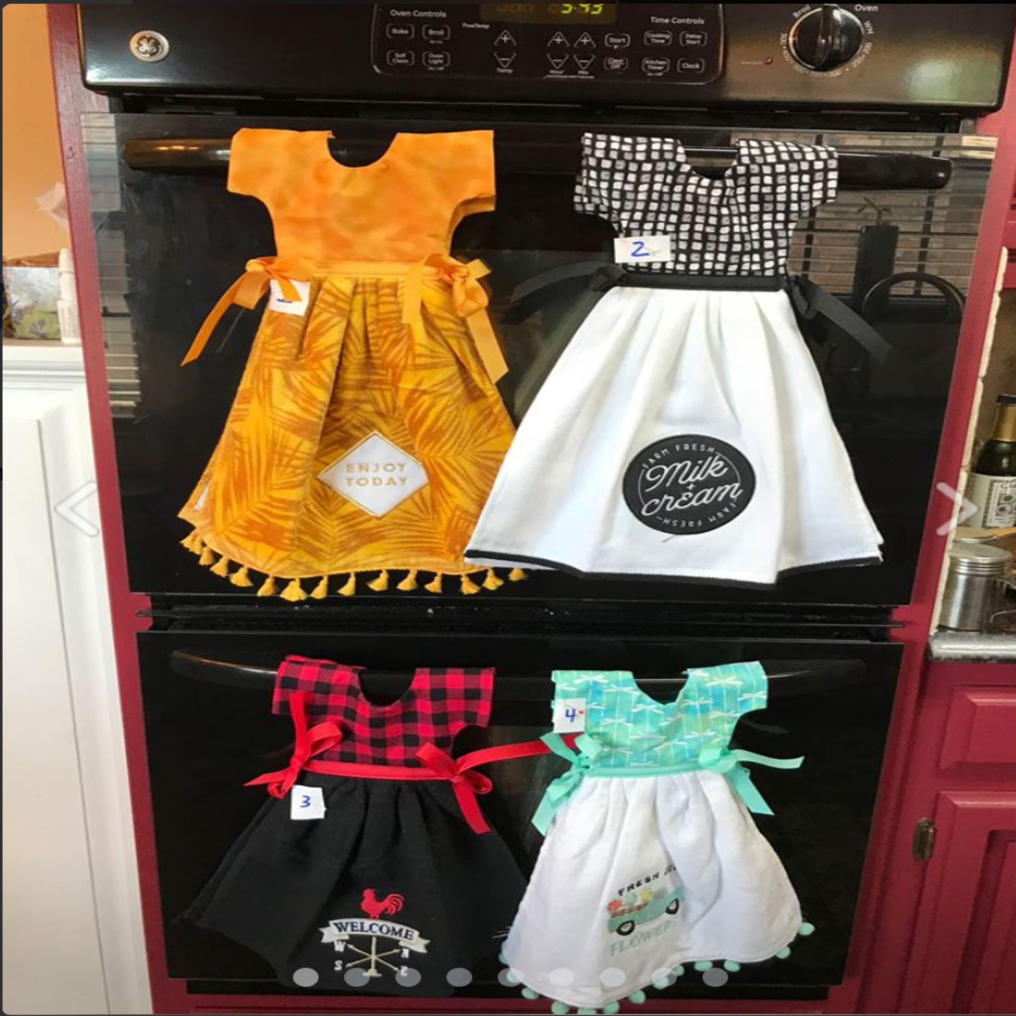 Oven Dish Towels Dresses