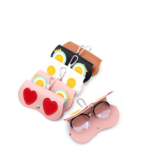 Leather Sunglass Case Protector Holder