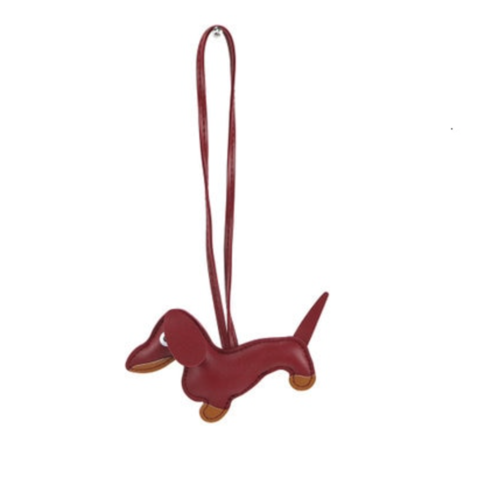 Dachshund Leather Key Holder