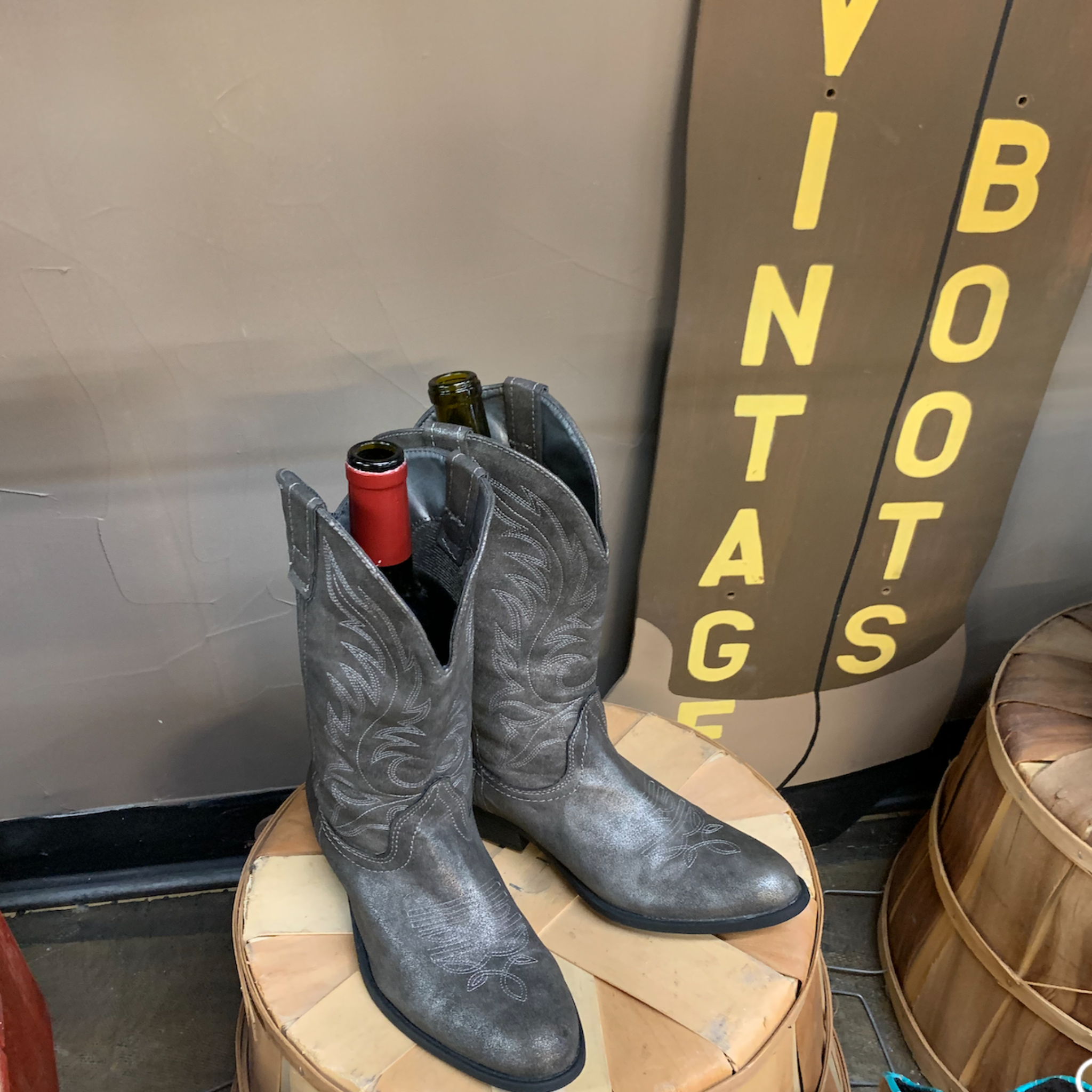 Boots Women's Grey 8.5