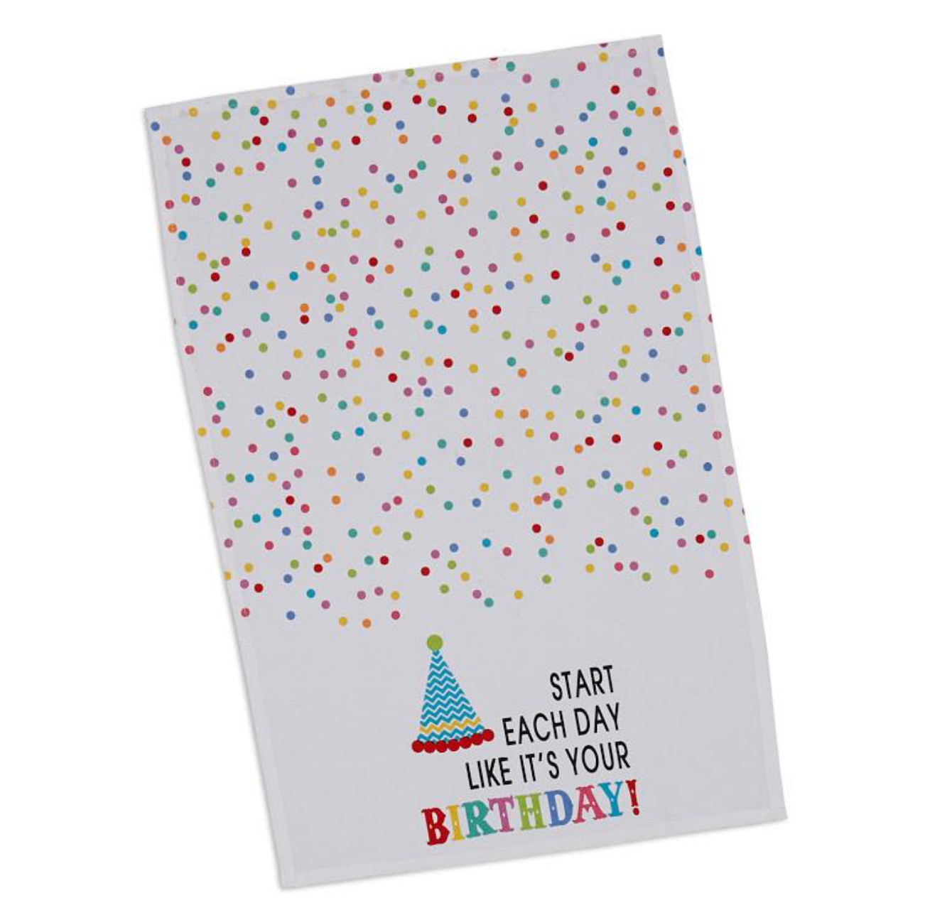 Birthday! Printed Dishtowel