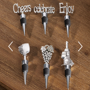 Wine Bottle Stopper 6 Assorted