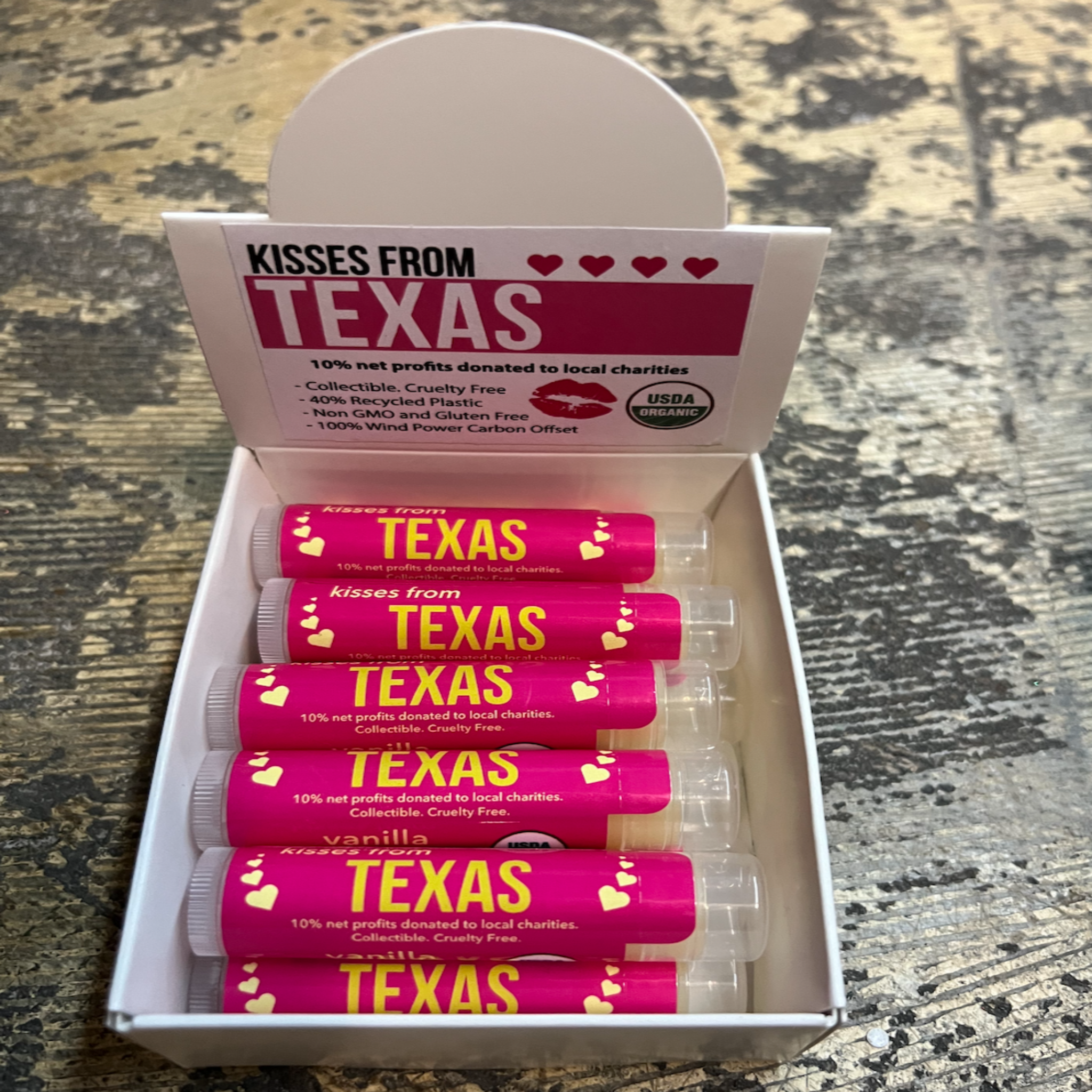 Kisses From Texas Lip Balm