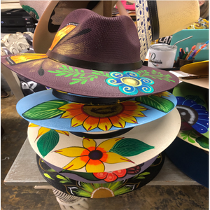 Gerardo's Painted Hats