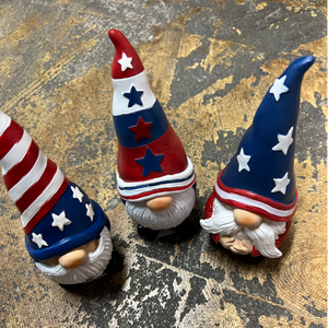 Red White & Blue Gnomes