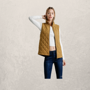Sleeveless Quilted Vest
