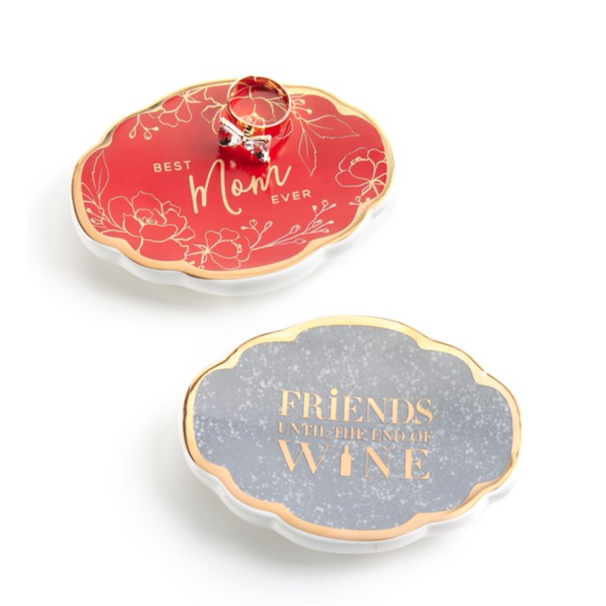 Sentiment Trinket Plate w/Gift Box