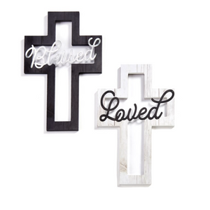 Wall Cross w/Sentiment