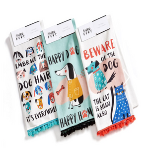 Cats and Dogs Tea Towels