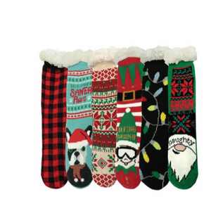 Christmas Slippers Socks